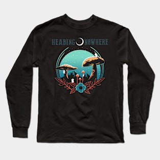 Headed Nowhere Blue/Orange Long Sleeve T-Shirt